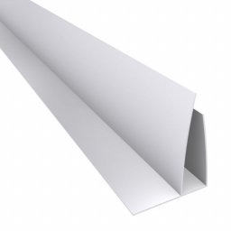 MOLDURA F PVC BLANCO 6mt