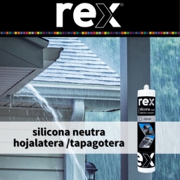 SILICONA NEUTRA TRANSPARENTE 300ml REX REX30280