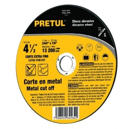 40602585 DISCO CORTACER 180X1,8X22.2MM PRETUL