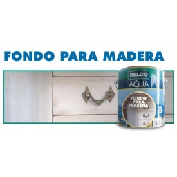 FONDO BLANCO PARA MADERA 0,25 LT