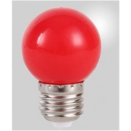 210031 LAMPARA LED GLOBO 5 W ROJA