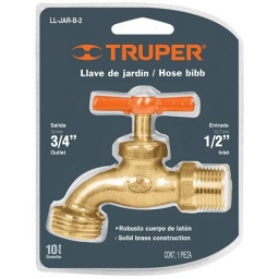 43384045 CANILLA DE BRONCE FUNDIDO DE 1/2" TRUPER