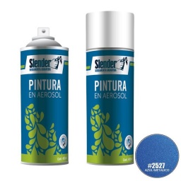 43207320 PINTURA AEROSOL SLENDER 400ML PINT Y EXT AZUL METALICO