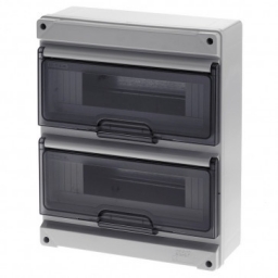 TABLERO EXTERIOR CPUERTA TRANSP. STANCO IP 65 24 MOD.