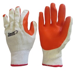 GUANTES LADRILLO ALGODON PALMA RECUB GOMA SLENDER