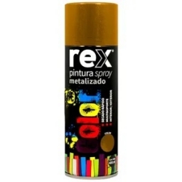 SPRAY METALICO DORADO 400ml REX