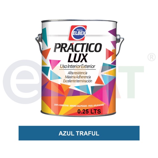 PRACTICO LUX AZUL TRAFUL 250ml ELBEX