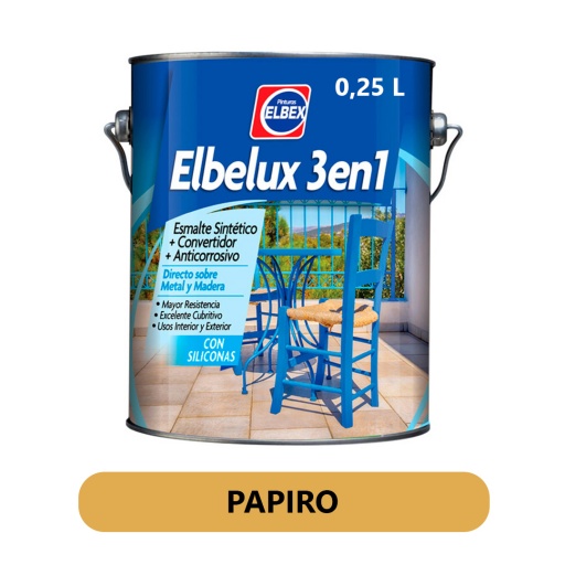 ELBELUX 3 EN 1 PAPIRO 250ml