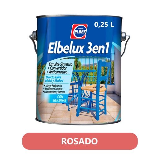 ELBELUX 3 EN 1 ROSADO 250ml