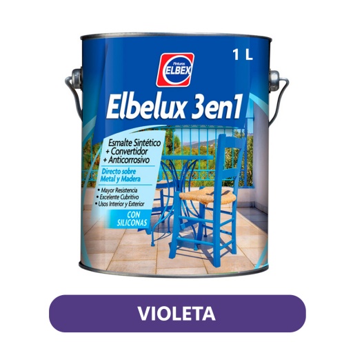 ELBELUX 3 EN 1 VIOLETA 1LT