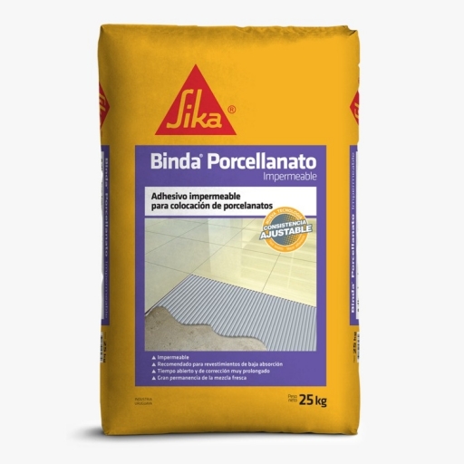 BINDA PORCELLANATO IMPERMEABLE 25kg