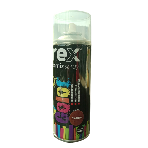 SPRAY BARNIZ CAOBA 400ml REX