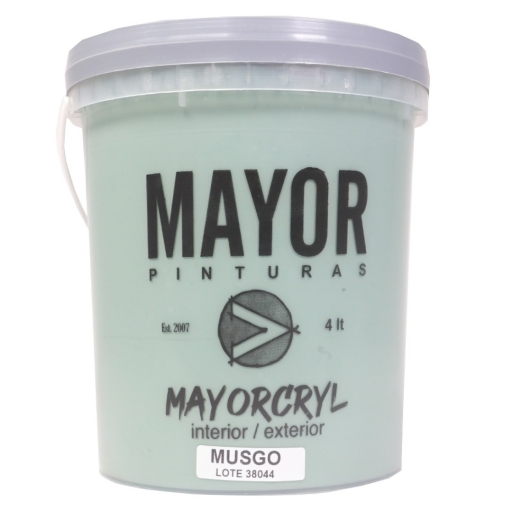 MAYORCRYL COLOR VERDE MUSGO 4LT