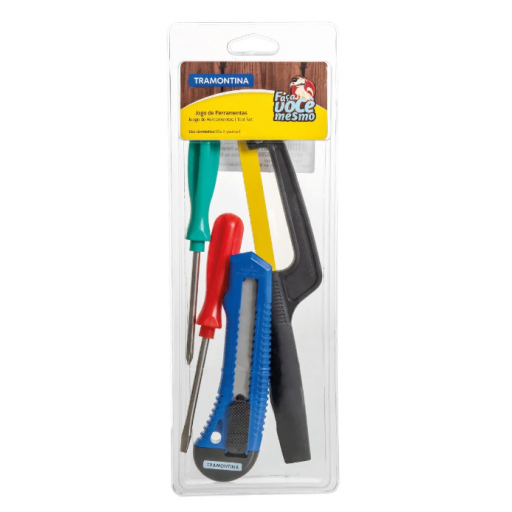 KIT HERRAMIENTAS 4pz TRAMONTINA 43408/304