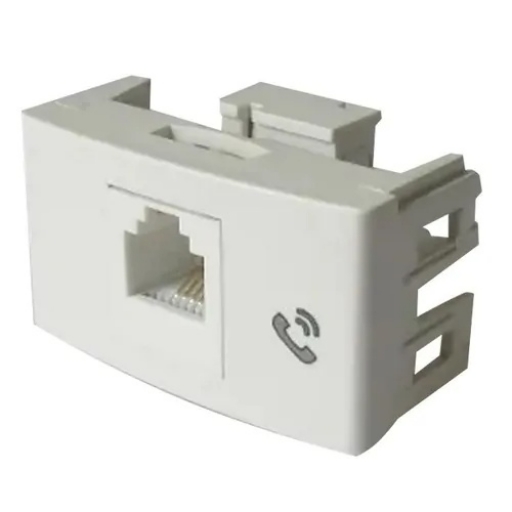 MODULO TOMA RJ 11 KALOP BLANCO KL40318