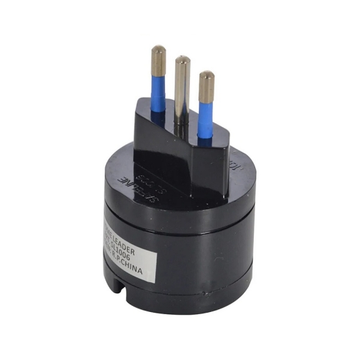 ADAPTADOR SCHUKO A 3 LNEA 10A NEGRO VOLTA