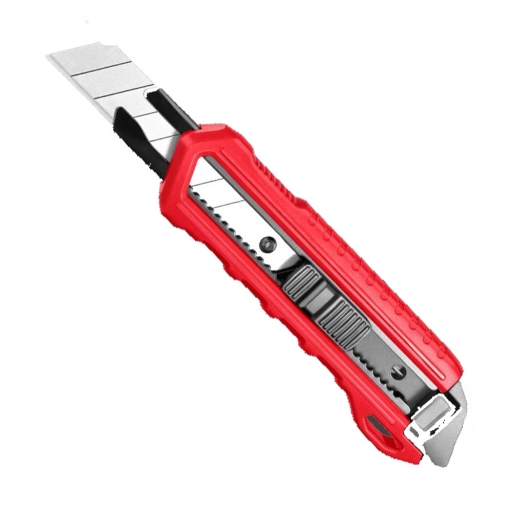 TRINCHETA CUCHILLA DE ACERO MANGO ABS RONIX RH3007