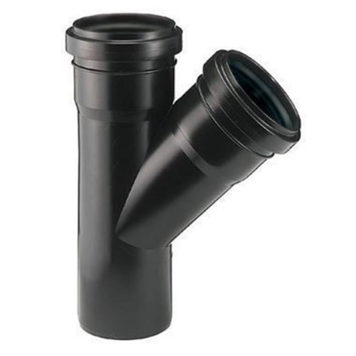 TEE PPL 110X63 45* MH DURATOP NEGRO