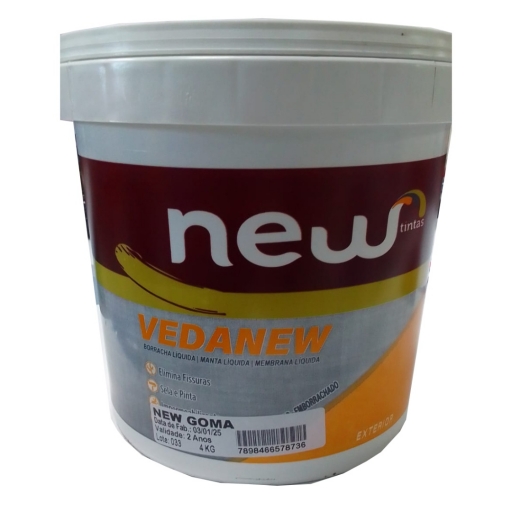 IMPERMEABILIZANTE ECOLOGICO 20kg NEW GOMA