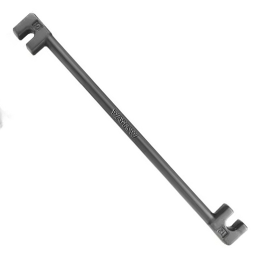 GRINFA BARRA DOBLADA DE METAL 10X12MM 500MM WADFOW WQB3350