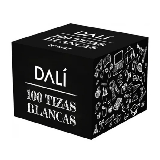 TIZA BLANCA CAJA 100 unidades DALI