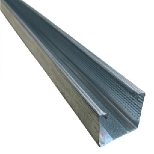 PERFIL MONTANTE GALV. 70mm x 2.60mt c.50