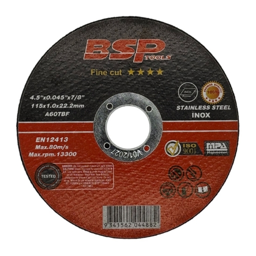 DISCO CORTE 4 1/2 1mm BSP