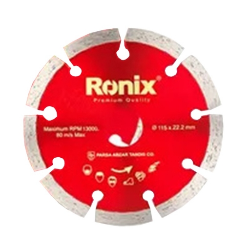 DISCO DIAMANTADO SEGMENTADO 9 230mm RONIX