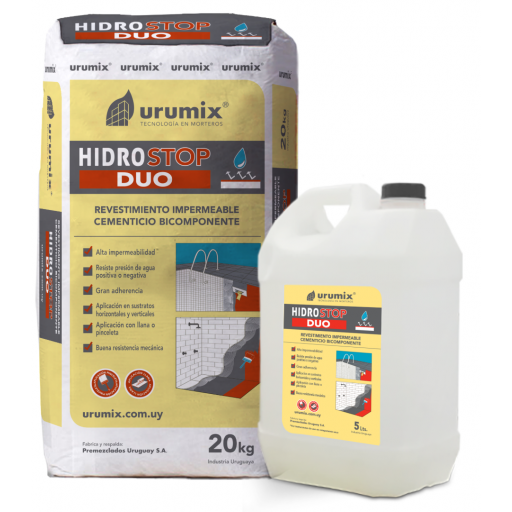 URUMIX HIDRO STOP DUO KIT 5L+20KG
