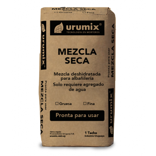 MEZCLA SECA GRUESA 25kg URUMIX