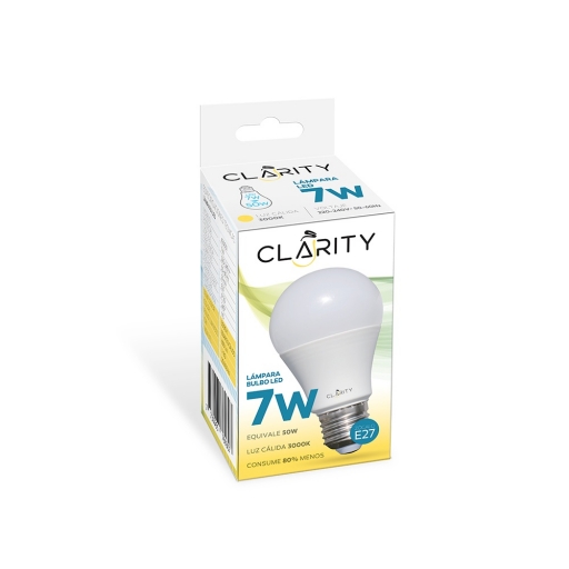 LAMPARA LED CLARITY 7W CALIDA