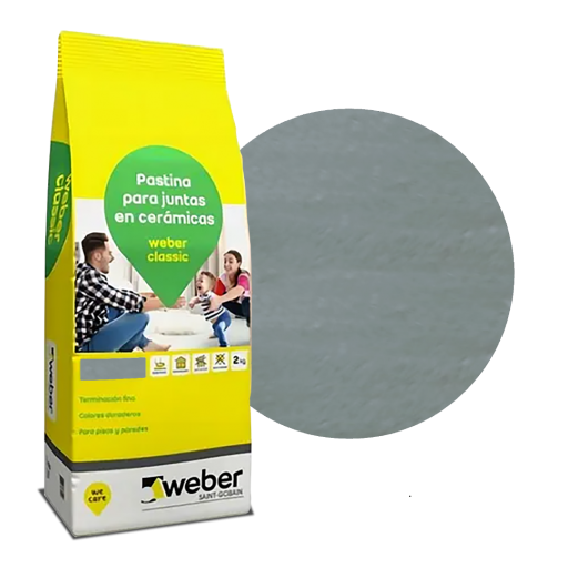 PASTINA WEBER GRIS PERLA 2kg