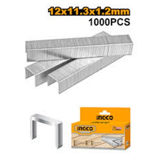 GRAMPAS INDUSTRIAL 12mm CAJA 1000u INGCO STS0212 PARA HSG1404