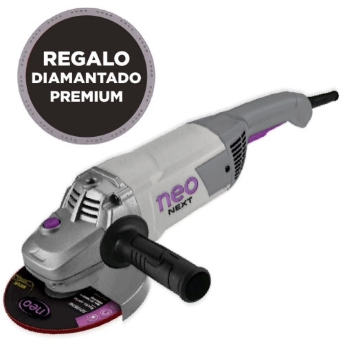 AMOLADORA 9 2700W NEO AA1223/5/220