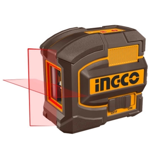 NIVEL LASER AUTONIVELANTE LUZ ROJA 0-18MT MAGNETICO HLL156503 INGCO