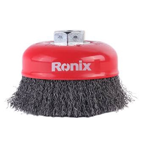 CEPILLO COPA 100mm ALAMBRE ONDULADO RONIX RH9941