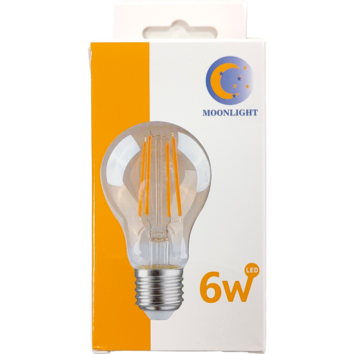 LAMPARA LED VINAGE BULB 6W E27 A60 2700K