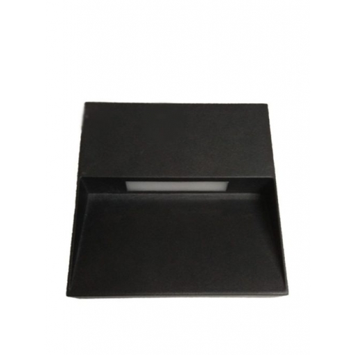 APLIQUE DE PARED NEGRO MATE 3W 3000K WALL_300