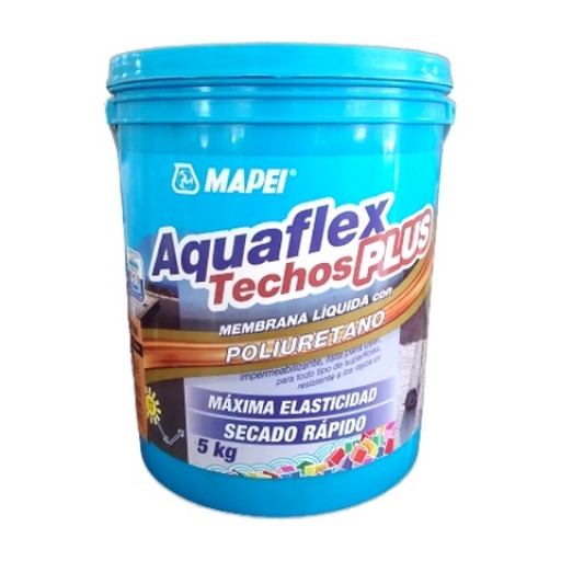 MEMBRANA LIQUIDA AQUAFLEX TECHOS PLUS BLANCO 5kg MAPEI