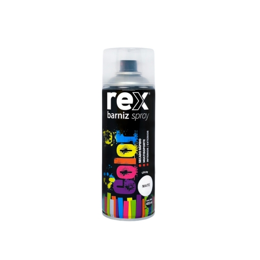 SPRAY BARNIZ MATE 400ml REX