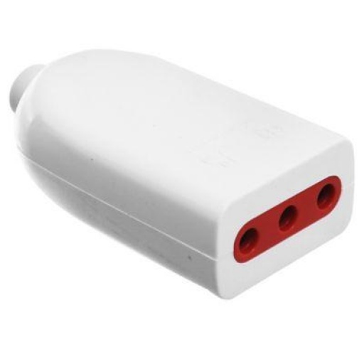 FICHA HEMBRA L MOD C/T BLANCO Y ROJO 113105