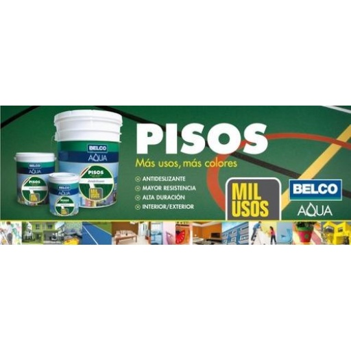 AQUA PISOS 3.6LT BLANCO BELCO