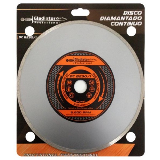 DC8230/1 DISCO DIAMANTADO CONTINUO 230X22