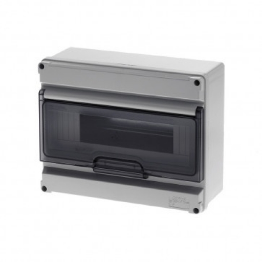 TABLERO EXTERIOR C/PUERTA TRANSP. STANCO IP 65 12 MOD.