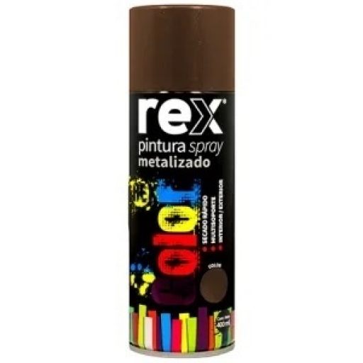 SPRAY METALICO BRONCE 400ml REX