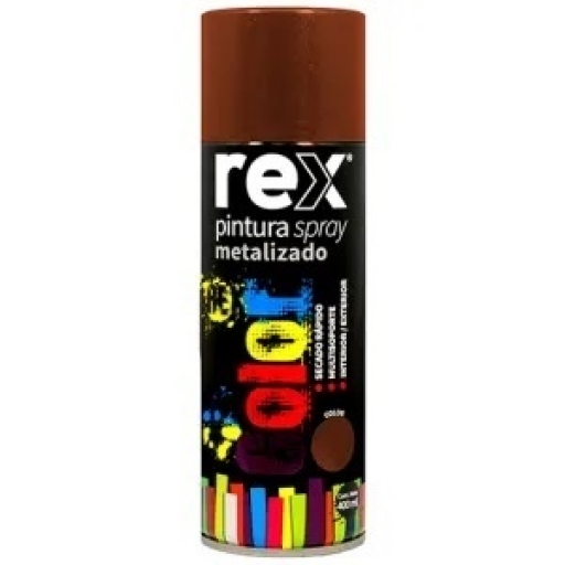 SPRAY METALICO COBRE 400ml REX