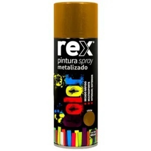 SPRAY METALICO ORO 400ml REX