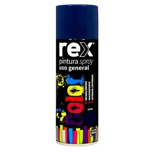 SPRAY GENERAL AZUL OSCURO 400ml REX