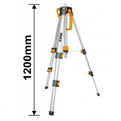 TRIPODE ALUMINIO 1.20mt INGCO HLLT01152