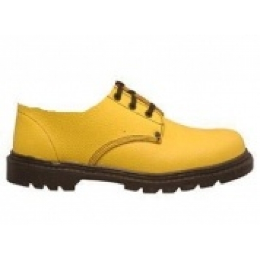 ZAPATO AMARILLO CON PUNTERA